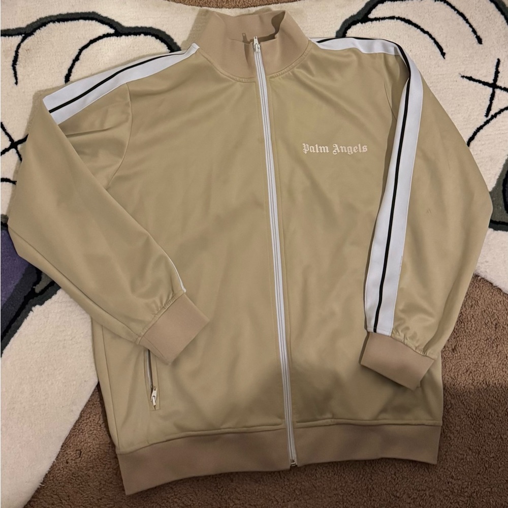 Palm Angels Tan Track Jacket